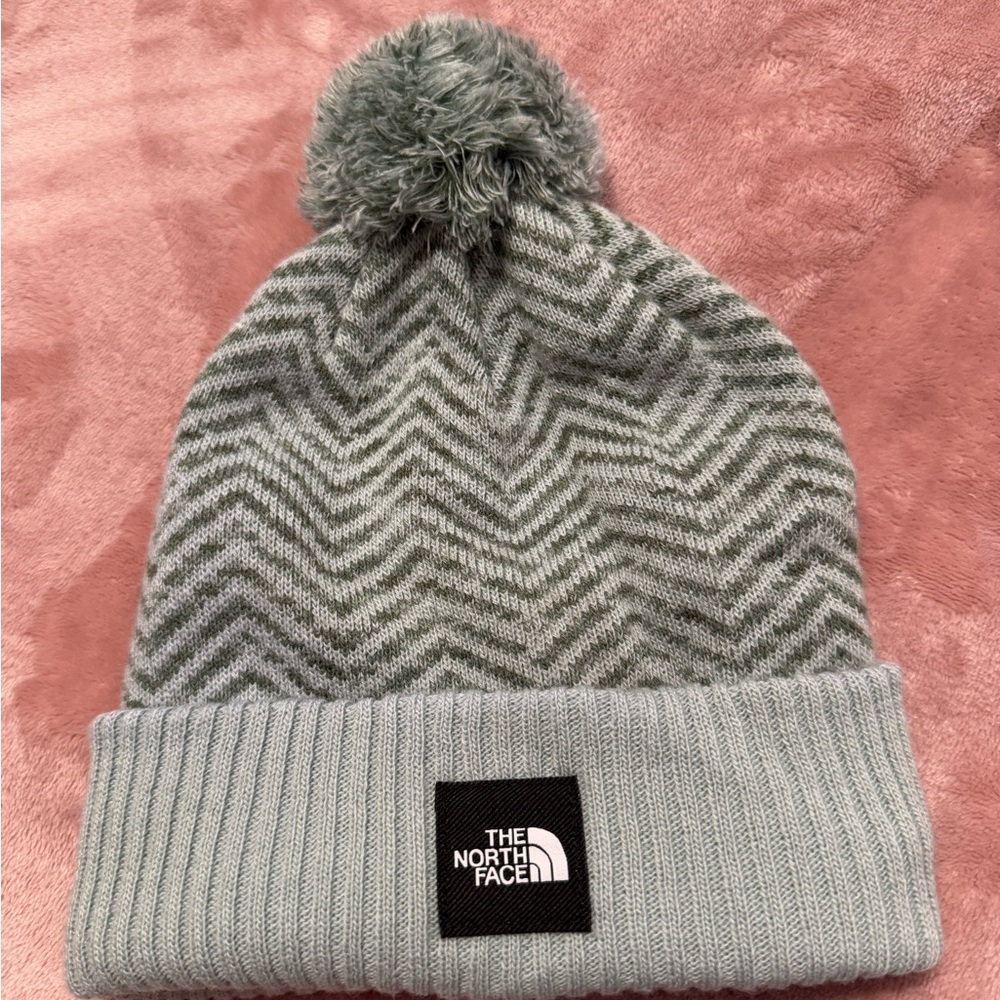 The North Face Gray Knit Beanie